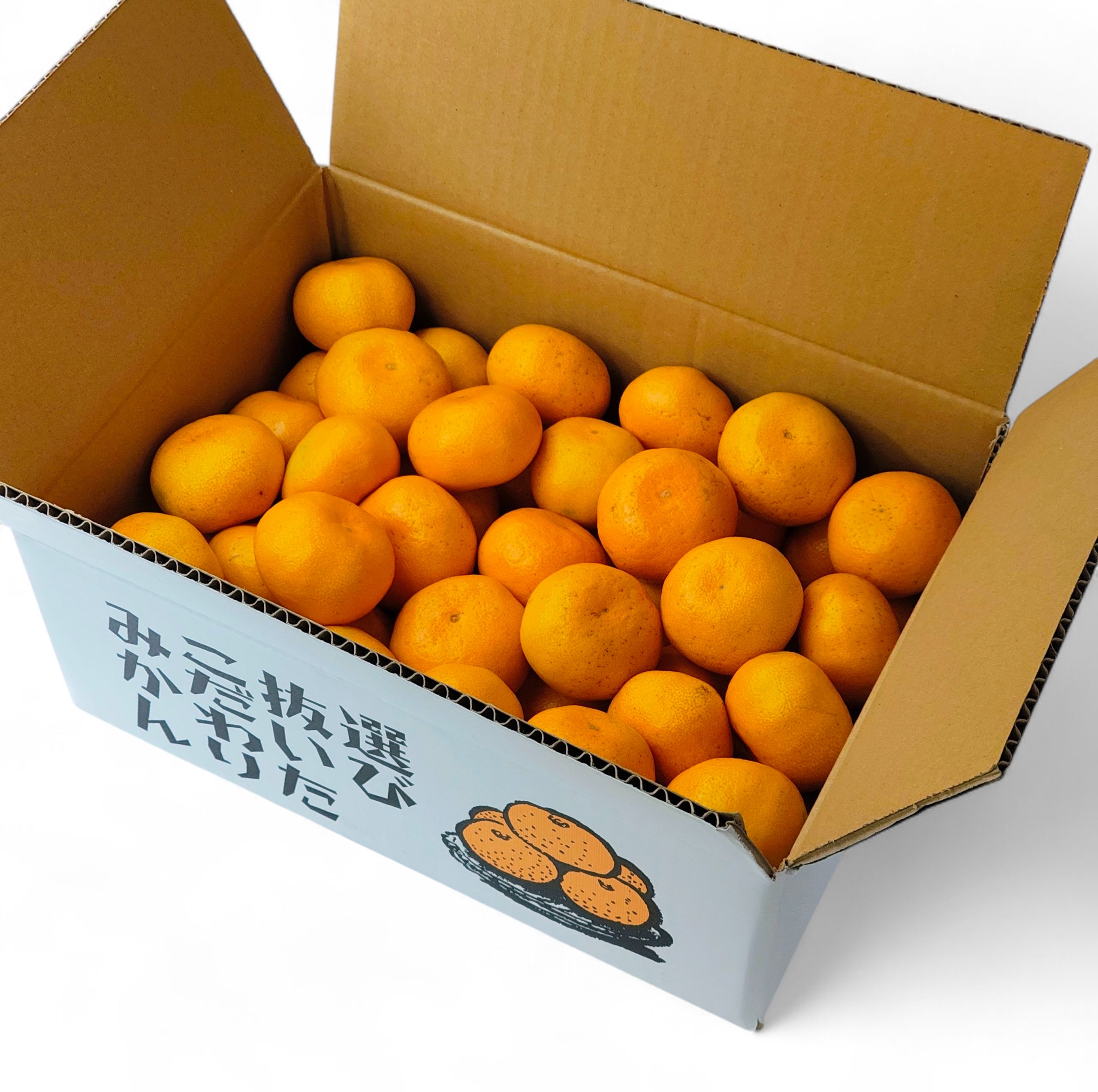 愛媛県産早生みかん Mサイズ5k箱入り【送料込み】