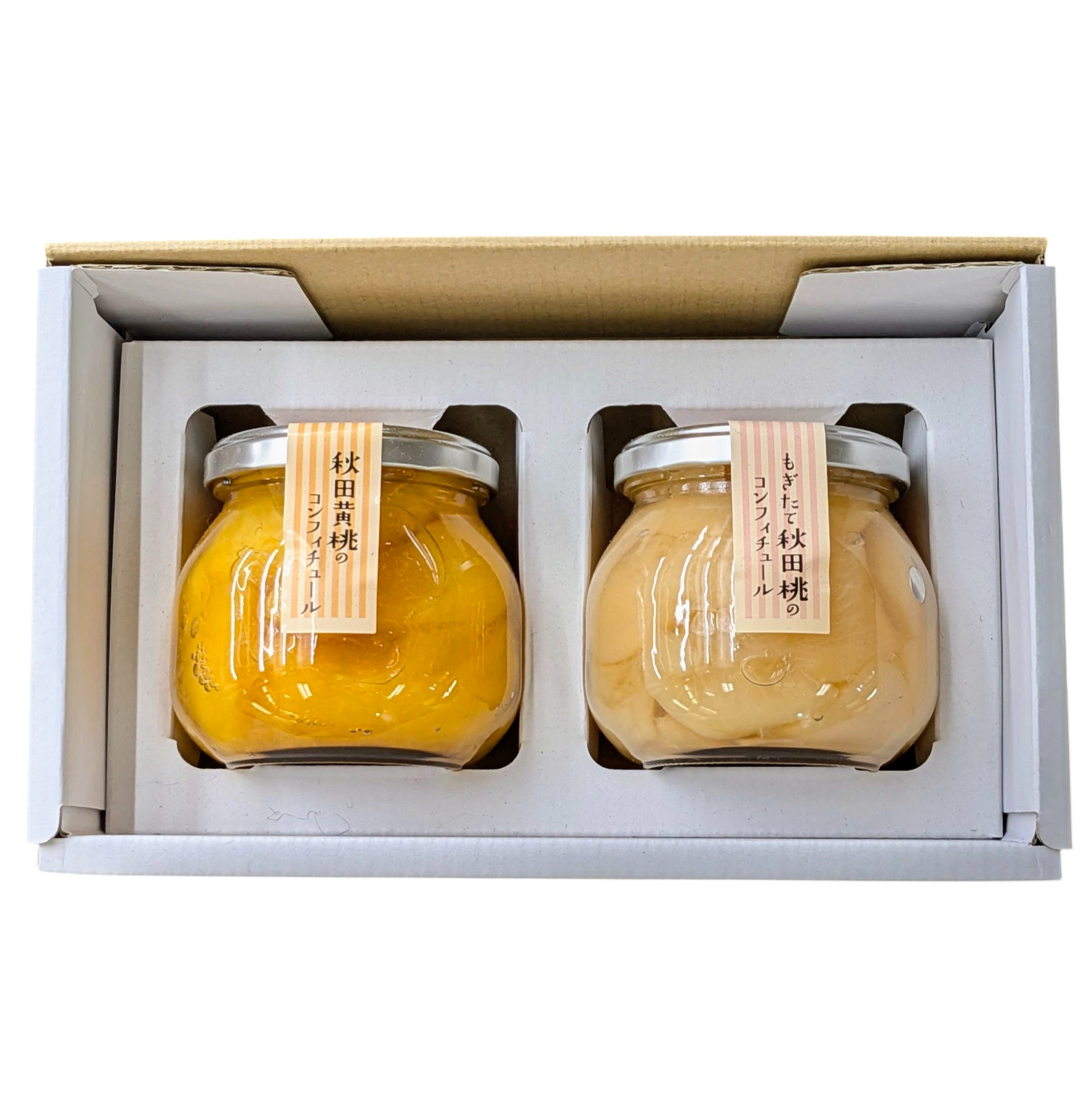 【限定商品】秋田桃の食べ比べセット　御祝　内祝　御見舞　快気内祝　御中元　御歳暮　御年賀　御礼　粗品　賞品　誕生日　母の日　父の日　敬老の日　志　香典返し【送料別】【ローズメイ社製無添加ジャム】