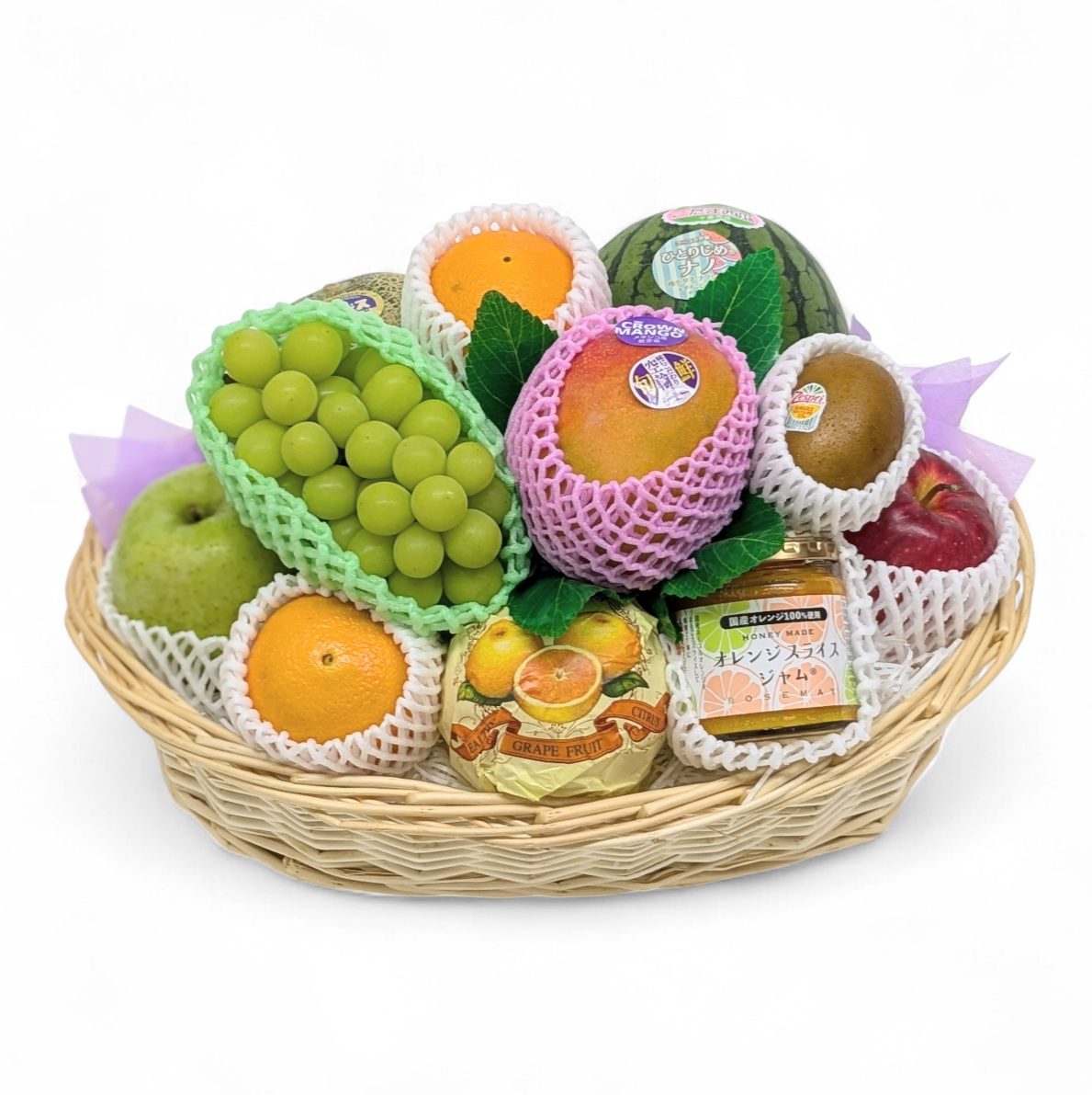 16200円【税・送料込み】御供用特選フルーツ平篭詰め合わせ：お供え　御供物　法事　御霊前　御仏前　お盆　お彼岸　お命日　ペット葬　ペット供養